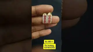 Mega offer  daily wear Ad stone earing collection