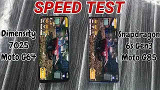 Moto G64 vs Moto G85 Speed Test, AnTuTu, Gaming (Dimensity 7025 vs Snapdragon 6s Gen3)