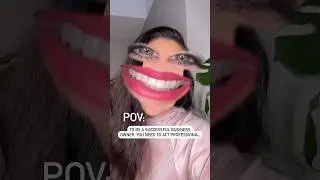 We can have fun and still be business owners! 🙌🤣 #businessowner #socialmediamanager #funnyshorts