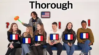 French People Try to Pronounce Difficult English Words!