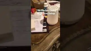 The Perfect Baby Nighttime Sleep Training Setup - 2-6 month Old- Hatch, Webcam, Graco Pack -n-Play