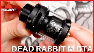 HELLVAPE Dead Rabbit M RTA Review - The Rabbit Goes Mesh!