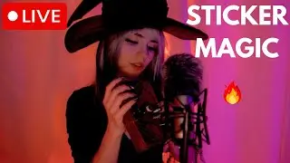 LIVE 😱 Building a Tiny 3D Forest Village with Mr. Paper Stickers  Satisfying DIY Scene