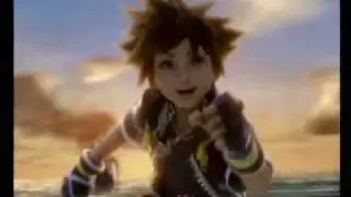 Sora, Kairi, Roxas, and Namine in Heaven