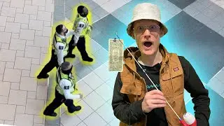 Dollar Fishing Line PRANK!