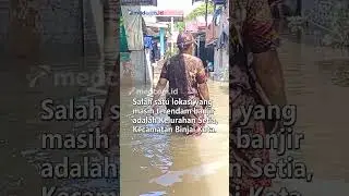 BANJIR MELANDA KOTA BINJAI, RATUSAN RUMAH WARGA TERENDAM