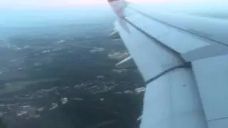 Landing from Dortmund Wizz Air A320 September 2015