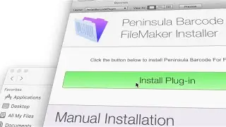 Create Barcodes in FileMaker quickly and accurately on Mac or PC