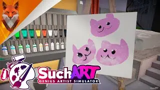 РИСУЕМ НА ГРАФИЧЕСКОМ ПЛАНШЕТЕ  — Прохождение SuchArt Genius Artist Simulator #6