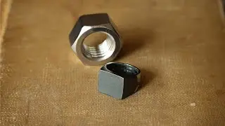 Making a Simple Ring From a Large Hex Nut