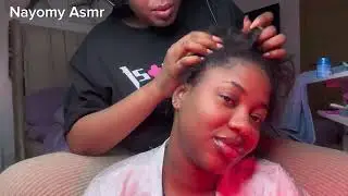 ASMR Relaxing Hair brushing Sounds