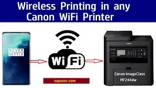 🔥🔥imageCLASS MF244 WiFi Setup and Wireless Printing from Mobile (MF244dw, MF264dw, MF232W)🔥🔥