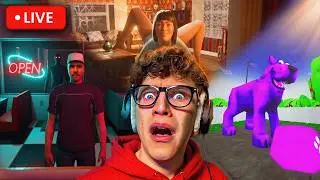 SONO UN GELATAIO MA È HORROR😱ANOMALIE🤣 HORROR CON UN CANE🤨🔴