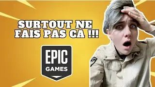 Comment Epic games protège votre compte (fortnite, rocket league, fall guys)