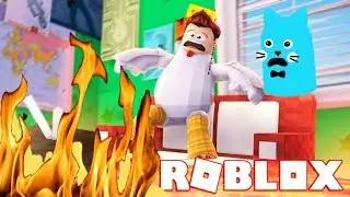 Roblox.The Floor Is LAVA-ПОЛ ЭТО ЛАВА