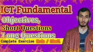 ICT Fundamental MCQ's and short Questions | ICT Fundamental complete chapter | @Altafresearchpoint