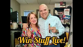 Win Stuff Live! - AJ Fernandez Humidor & Ashtray