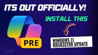 Windows 11 November 2023 Update KB5032190 | First Update for 23H2