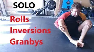 Solo BJJ - Guard Retention Rolls, Inversions, Granby's