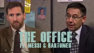 Messi Meets Bartomeu in Court [The Office DeepFake]