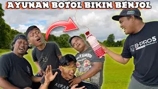 Lomba Ayunan Botol Bikin Kepala Benjol Hadiah Uang