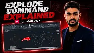 AutoCAD Beginner Course | Explode Command Explained AutoCAD Tutorial