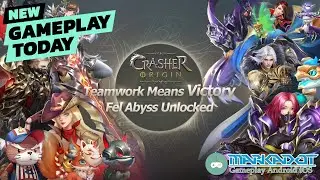 Crasher Origin Gameplay MMORPG Android 2021|MMORPG Mobile