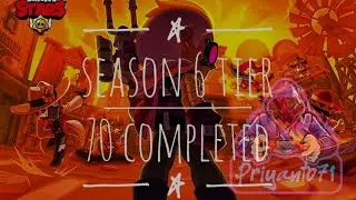 Completing Tier 70 In Season 6 Brawl Pass | Brawl Stars | Priyanto71