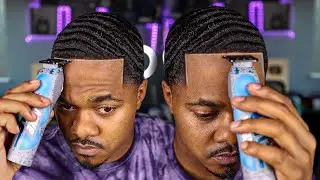 FRESHEST SELFCUT: 360 WAVES HIGH TAPER | HOW TO CUT YOUR OWN HAIR