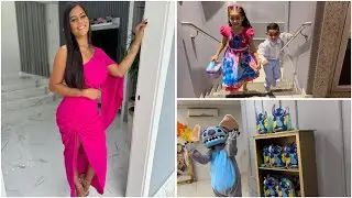 FESTA DAS CRIANÇAS 2024 Lilo & Stitch | Laura faz 7 Miguel faz 4 mayah faz 3