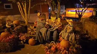 Downtown Franklin County, Virginia Fall Display Decorations 2024