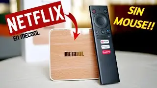 Mecool KM6 DELUXE, ... FINALLY WITH NETFLIX AND WITHOUT MOUSE !!