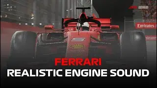 Ferrari Realistic Engine Sound for F1 2019