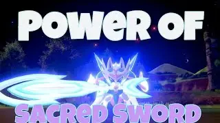 Power Of Sacred Sword #shorts #zacian