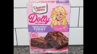 Duncan Hines Dolly Parton’s Fabulously Fudgy Brownie Mix Review