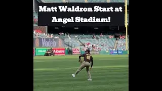 Join me for a Matt Waldron Start at Angel Stadium!