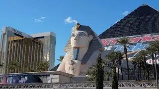 LUXOR, LAS VEGAS: DARE TO ENTER THE PYRAMID! (4K)