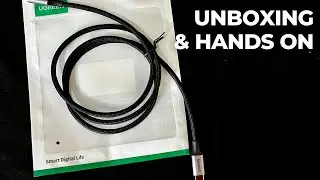 UGREEN USB C to USB C PD 100W Fast Charge Cable Unboxing & Hands on!