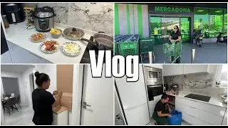 A casa já foi alugada😱 Transformei o corredor com sobra de papel😍 Lanche da escola + Rotina do dia!