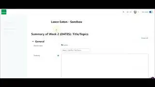 How to Hide and Show Items and Sections in Moodle 4.0