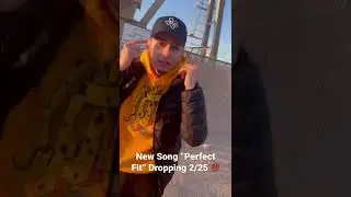 Dropping my new song “Perfect Fit” on 2/25! Subscribe so you don’t miss out 💯👟