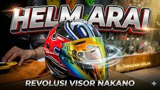 Ganti Visor Helm Nakano By Juragan Helm