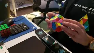Decent Megaminx solve (YJ YuHu V2M)
