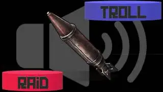 【2021】【TROLL】Rocket Launcher｜Rust Sound Effect｜[raid] [troll]｜