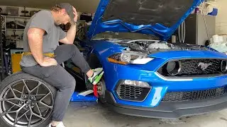How To Install Fender Flares (2021 Mustang Mach 1 Handling Package)