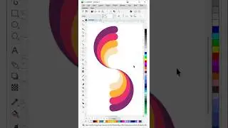Abstract Vector Design in CorelDRAW | Eye-Catching Spiral Art 