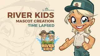 Mascot Creation process for River Kids