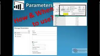 Power BI -Use Parameter in Power Query Editor-part 1