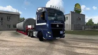 🔴Euro Truck Simulator 2. Стрим. С негабаритом на Урал.