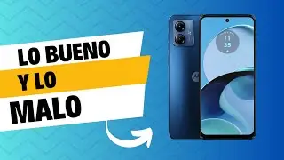 ❌LO BUENO Y LO MALO DEL MOTO G14 ⬅️